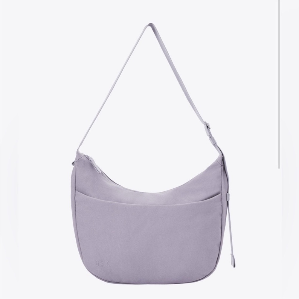 NWT BÉIS carryall crossbody in lavender